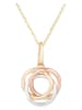 DIAMOND & CO Geel-/rosé-/witgouden hanger