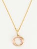 OR ÉCLAT Roségouden/gouden hanger "Trianon"
