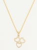 L instant d Or Gouden hanger "Triple coeur"
