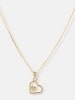 OR ÉCLAT Gouden hanger "Coeur coeur"