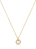 OR ÉCLAT Gouden hanger "Lettre m dorée"