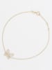 L instant d Or Gold-Armkette "Butterfly" mit Schmuckelement