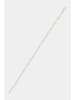 L instant d Or Złota bransoletka "Paperclip"