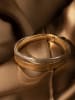 DIAMOND & CO Witgouden/gouden armband "Vico"
