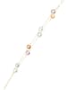 OR ÉCLAT Gouden armband "Multicolore" met edelstenen
