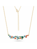 DI GIORGIO Vergulde ketting met sierelement - (L)40 cm