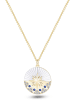 DI GIORGIO Vergulde ketting met hanger - (L)40 cm