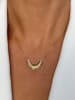 DI GIORGIO Vergulde ketting met sierelement - (L)40 cm