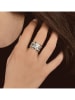 DI GIORGIO Zilveren ring met edelstenen