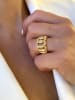 DI GIORGIO Vergold. Ring