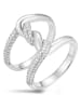 DI GIORGIO Zilveren ring met edelstenen