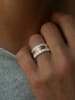 DI GIORGIO Vergold. Ring mit Edelsteinen