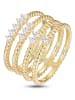 DI GIORGIO Vergold. Ring mit Edelsteinen