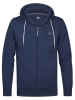Petrol Industries Sweatjacke in Dunkelblau