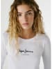 Pepe Jeans Koszulka "New Virgina" w kolorze białym