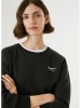 Pepe Jeans Sweatshirt "Babi" in Schwarz