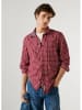 Pepe Jeans Blouse "Capel" rood/wit