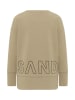 ELBSAND Sweatshirt "Josune" in Taupe