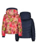 Vingino 2-in-1 omkeerbare jas donkerblauw/roze
