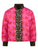 Vingino 2-in-1 omkeerbare jas roze/kaki