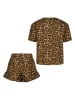 Vingino Pyjama in Braun/ Schwarz