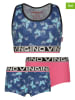 Vingino 3tlg. Wäsche-Set in Blau/ Pink