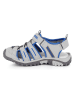 Kimberfeel Halbsandalen "Algarve" in Grau/ Blau