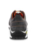 Kimberfeel Leren wandelschoenen "Aloa" antraciet/oranje