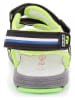 Kimberfeel Trekkingsandalen "Jules" zwart/geel