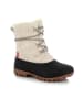 Kimberfeel Winterstiefel "Hortence" in Creme/ Schwarz