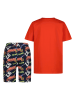 Vingino Pyjama in Rot/ Dunkelblau