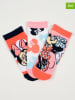 Disney Minnie Mouse 3er-Set: Socken "Minnie" in Orange/ Rosa