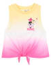 Disney Minnie Mouse Top "Minnie" in Gelb/ Pink