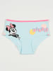 Disney Minnie Mouse Pełne majtki (2 pary) "Minnie" w kolorze jasnoróżowo-błękitnym