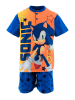 Sonic Piżama "Sonic" w kolorze niebiesko-pomarańczowym
