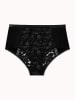 Passionata Figi high waist "Gardenia" w kolorze czarnym