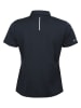 Peak Mountain Funkcyjna koszulka polo "Achance" w kolorze granatowym