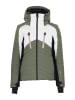Peak Mountain Ski-/ Snowboardjacke "Acharme" in Khaki/ Weiß