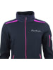 Peak Mountain Softshelljas "Achille" donkerblauw/roze