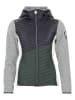 Peak Mountain Fleece vest "Amir" zwart/kaki