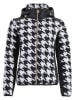 Peak Mountain Hybride jas "Amore" zwart/wit