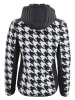 Peak Mountain Hybride jas "Amore" zwart/wit