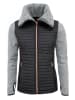 Peak Mountain Hybride jas "Antem" zwart/grijs