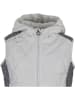 Peak Mountain Doorgestikte bodywarmer wit/zwart