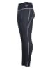 Peak Mountain Trainingsleggings "Ashine" in Schwarz