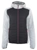 Peak Mountain Fleece vest "Astone" grijs/zwart