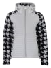 Peak Mountain Hybridjacke "Astro" in Weiß/ Schwarz