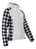 Peak Mountain Hybride jas "Astro" wit/zwart