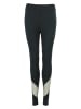 Peak Mountain Legginsy sportowe "Athlete" w kolorze czarnym