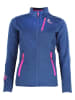 Peak Mountain Fleece vest "Aynur" blauw